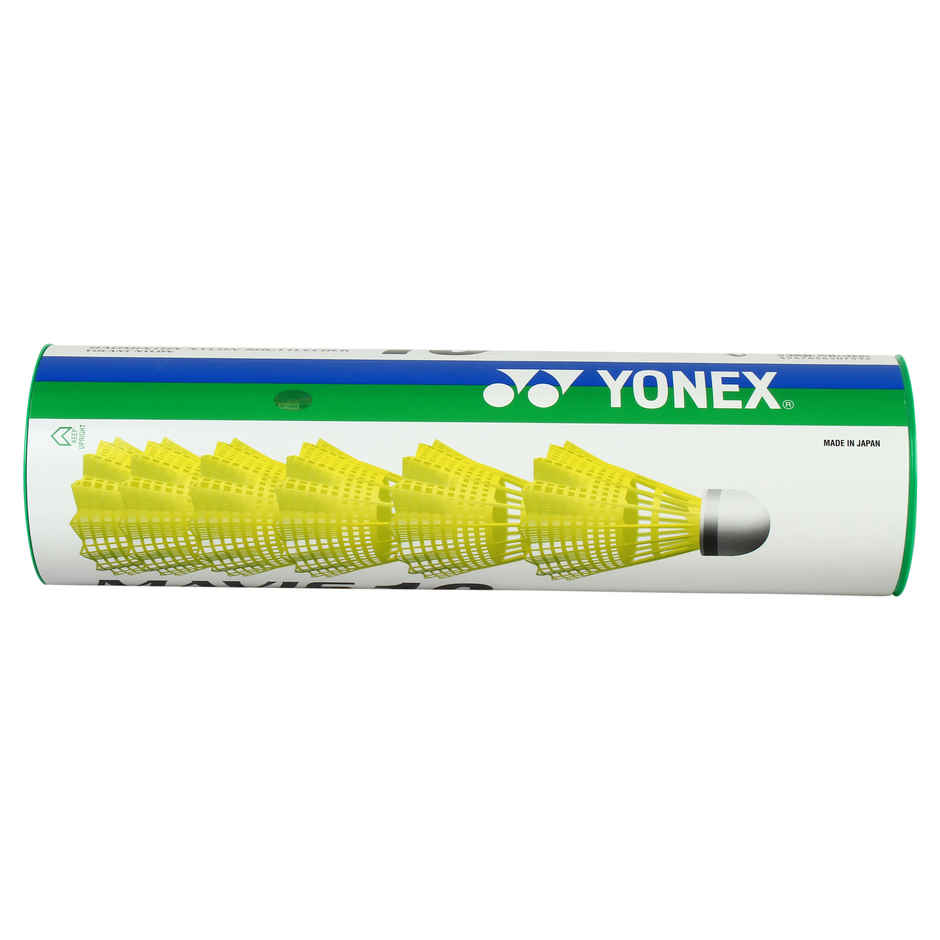 Yonex Badminton Shuttles-Nylon Mavis10 | Green Yellow