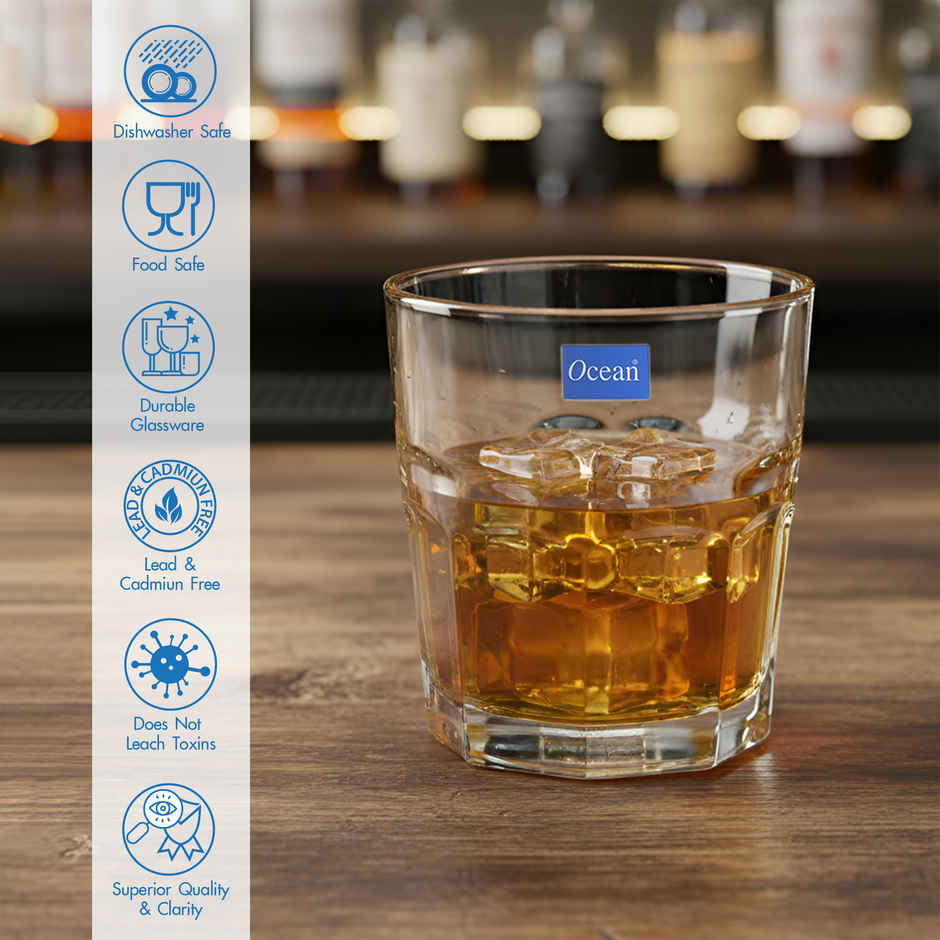 Centra Whiskey Glass Set | 300 ml | Ocean Glassware