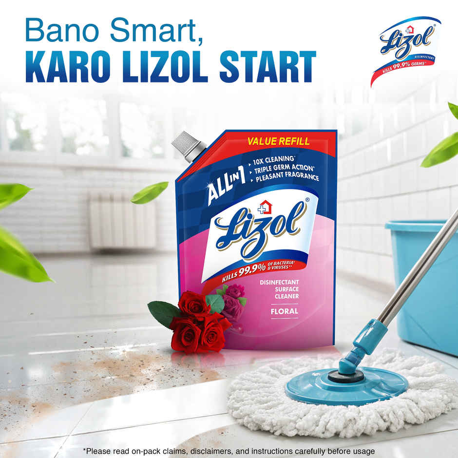 Lizol Floral Floor Cleaner Liquid