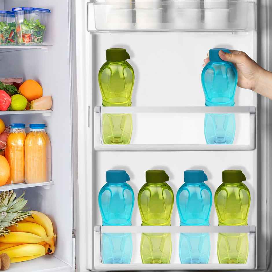 Flair Aqua Pet Bottle With Regular Cap 1000 ml - Blue & Green