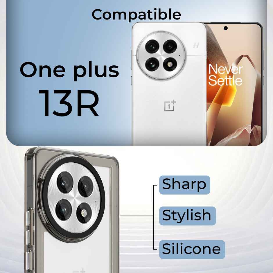 Artistque Case for OnePlus 13R 5G Back Cover | Ultra Stylish Transparent TPU Cover