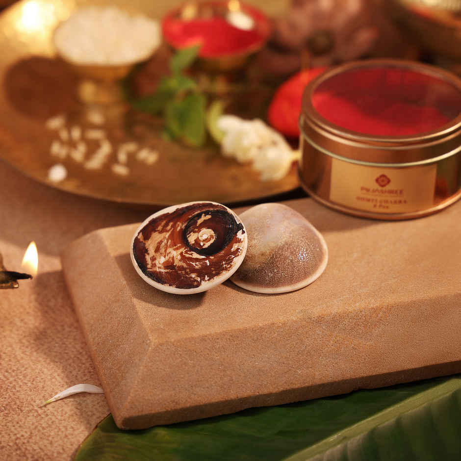 Gomti Chakra | Symbol of Maa Laxmi | Procured from Sacred Gomti River | Pujashree