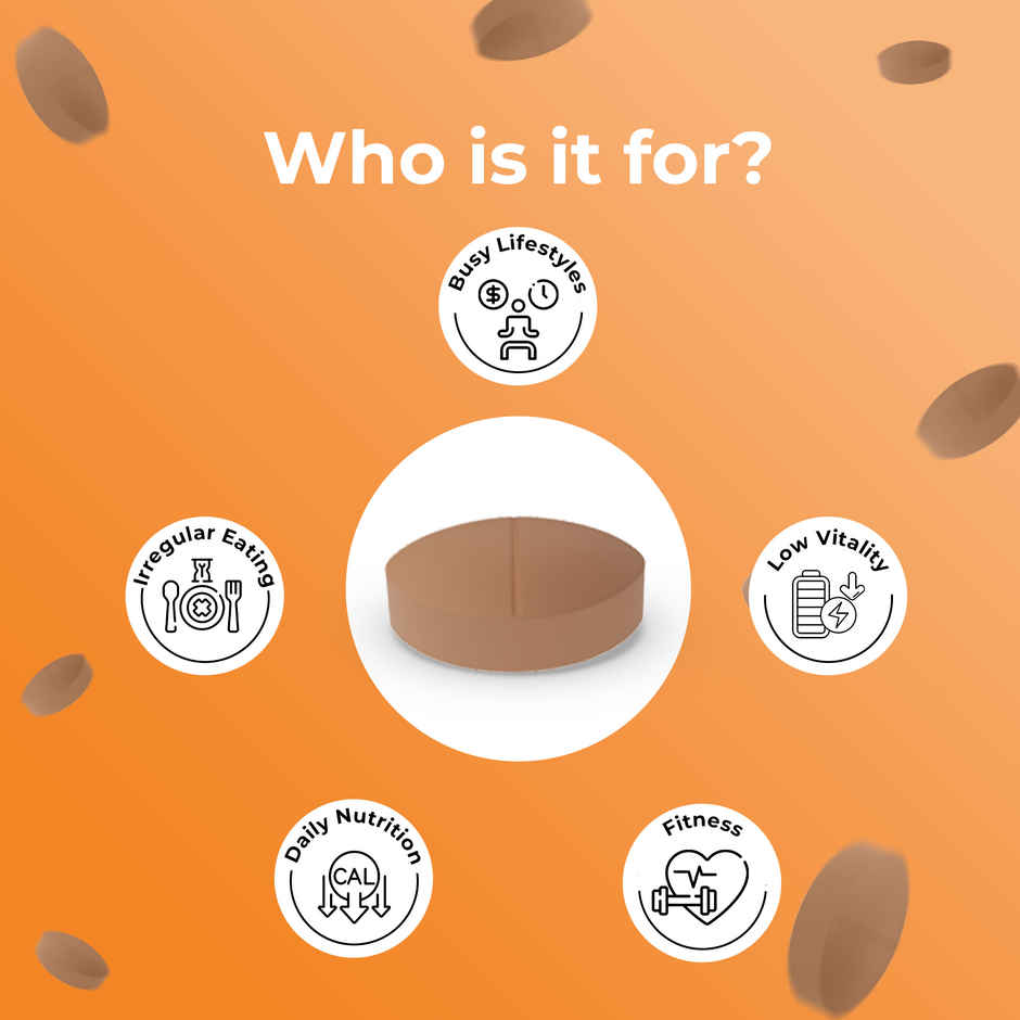 OYB Multivitamin with 24 Nutrients, Probiotics & Herbs | 60 Tablets | OYB Daily Top-Up