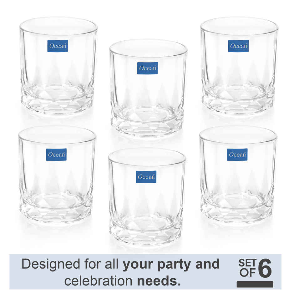 Connexion Whisky Glass | 6 pcs | 350 ml | Ocean Glassware