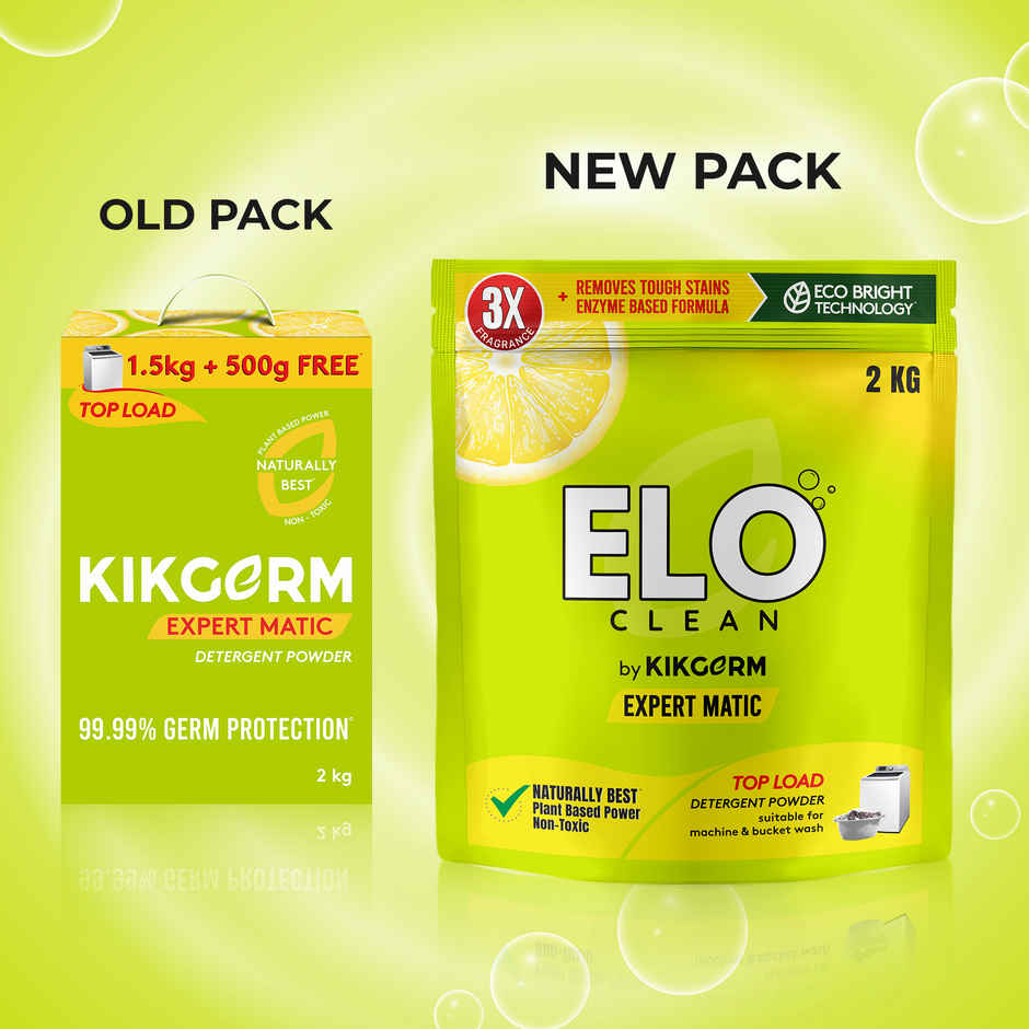 ELO Clean by Kikgerm Top Load Detergent Powder