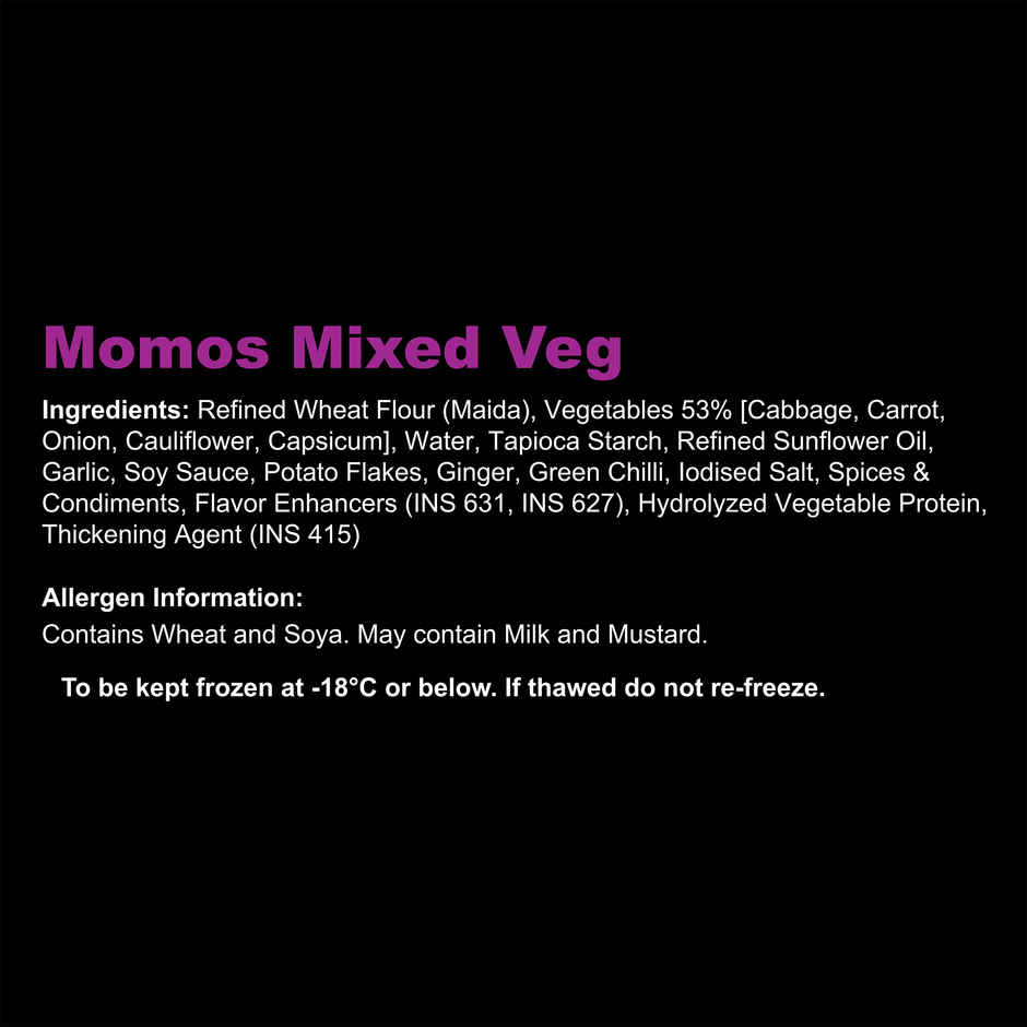 HyFun Momos - Mixed Veg