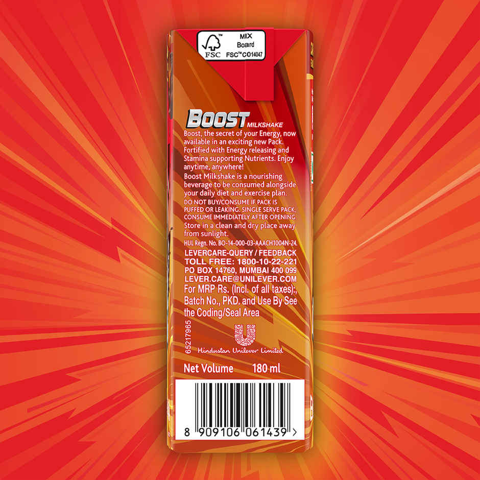 Boost Caramel Milkshake