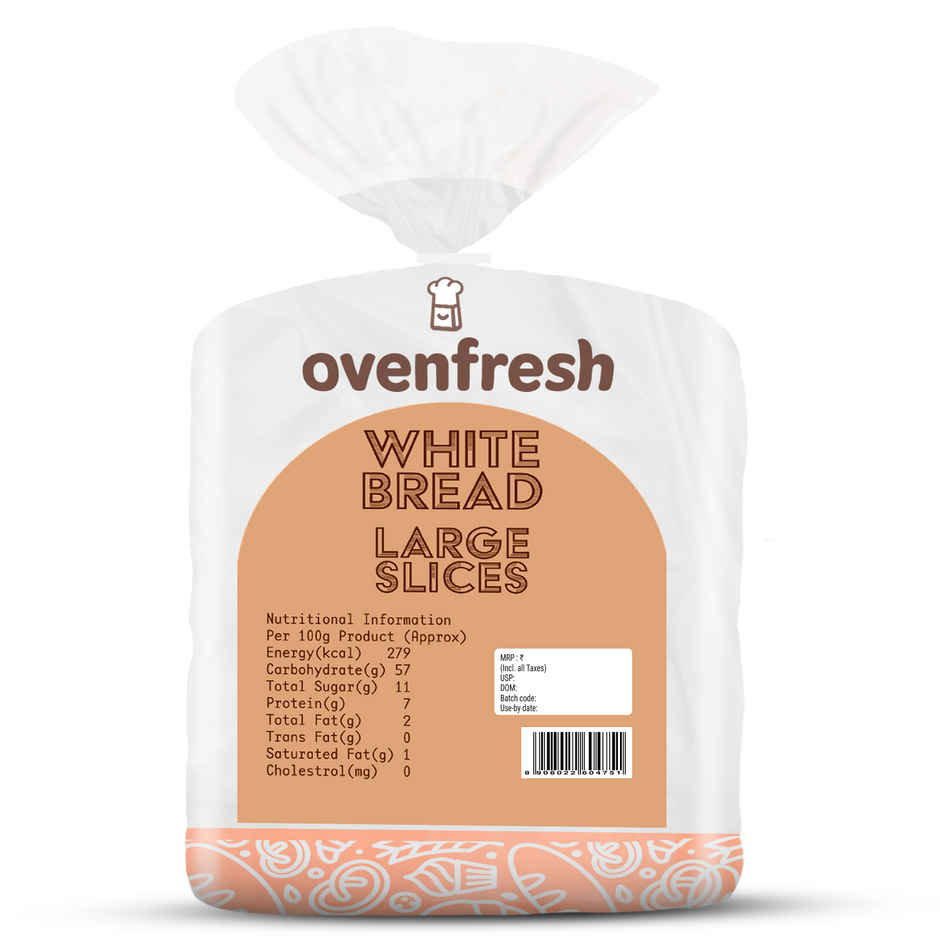 Ovenfresh Sandwich White Bread