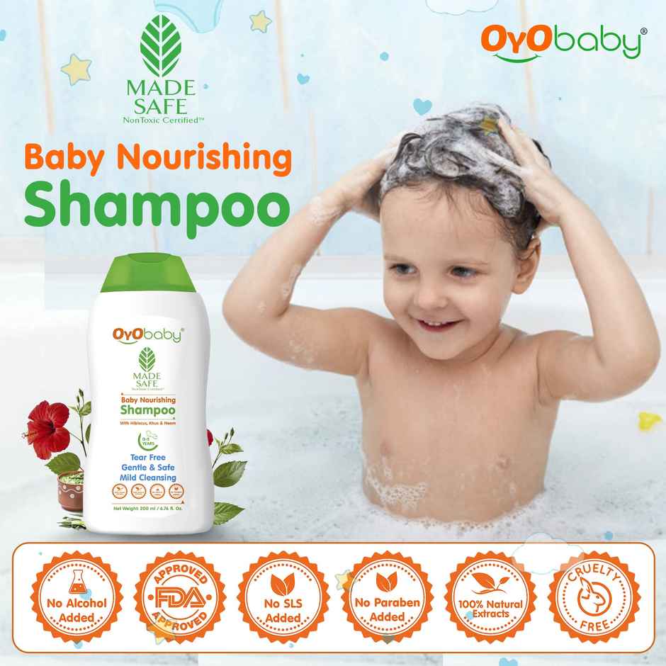 Oyo Baby New Born Head To Toe Body Wash And Shampoo Combo Pack