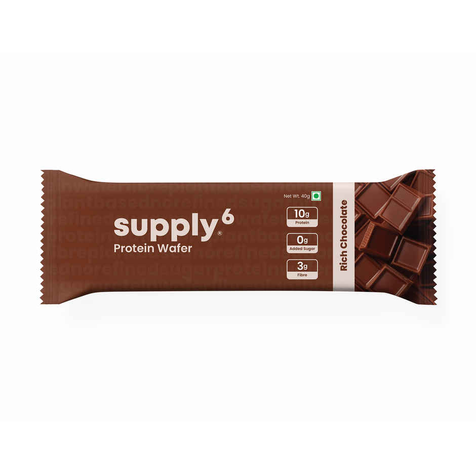Supply6 Rich Chocolate Multigrain Protein Wafer Bar