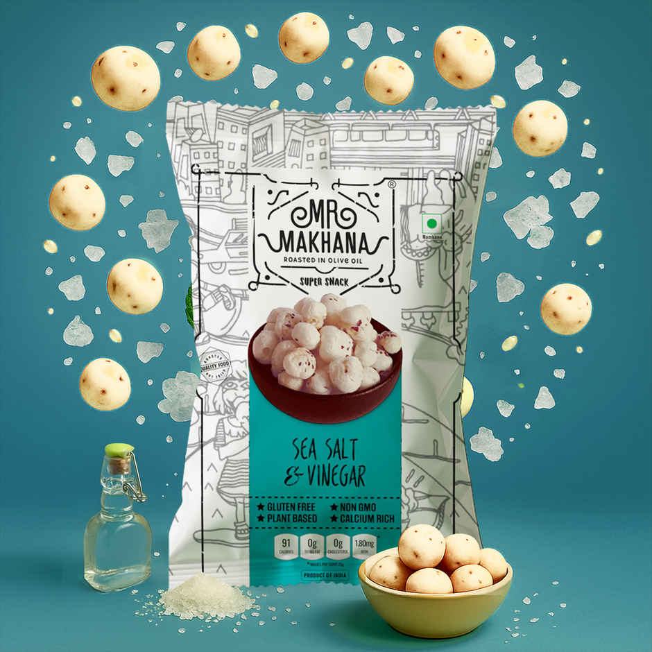 Mr Makhana Sea Salt & Vinegar Combo