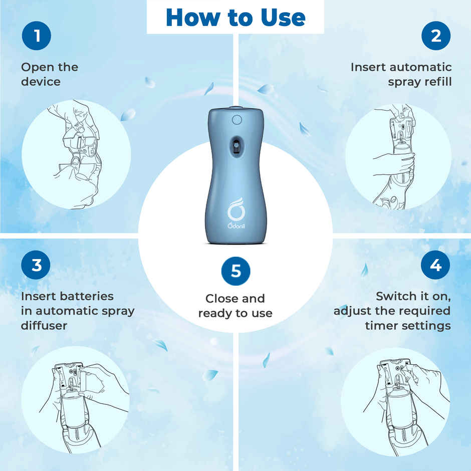 Odonil Exotic Ocean Breeze Automatic Spray Refill