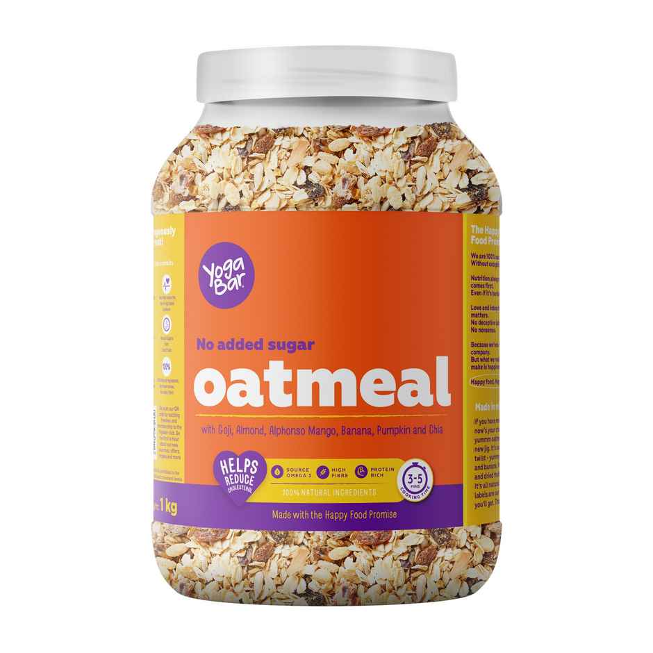Yogabar No Added Sugar Oatmeal