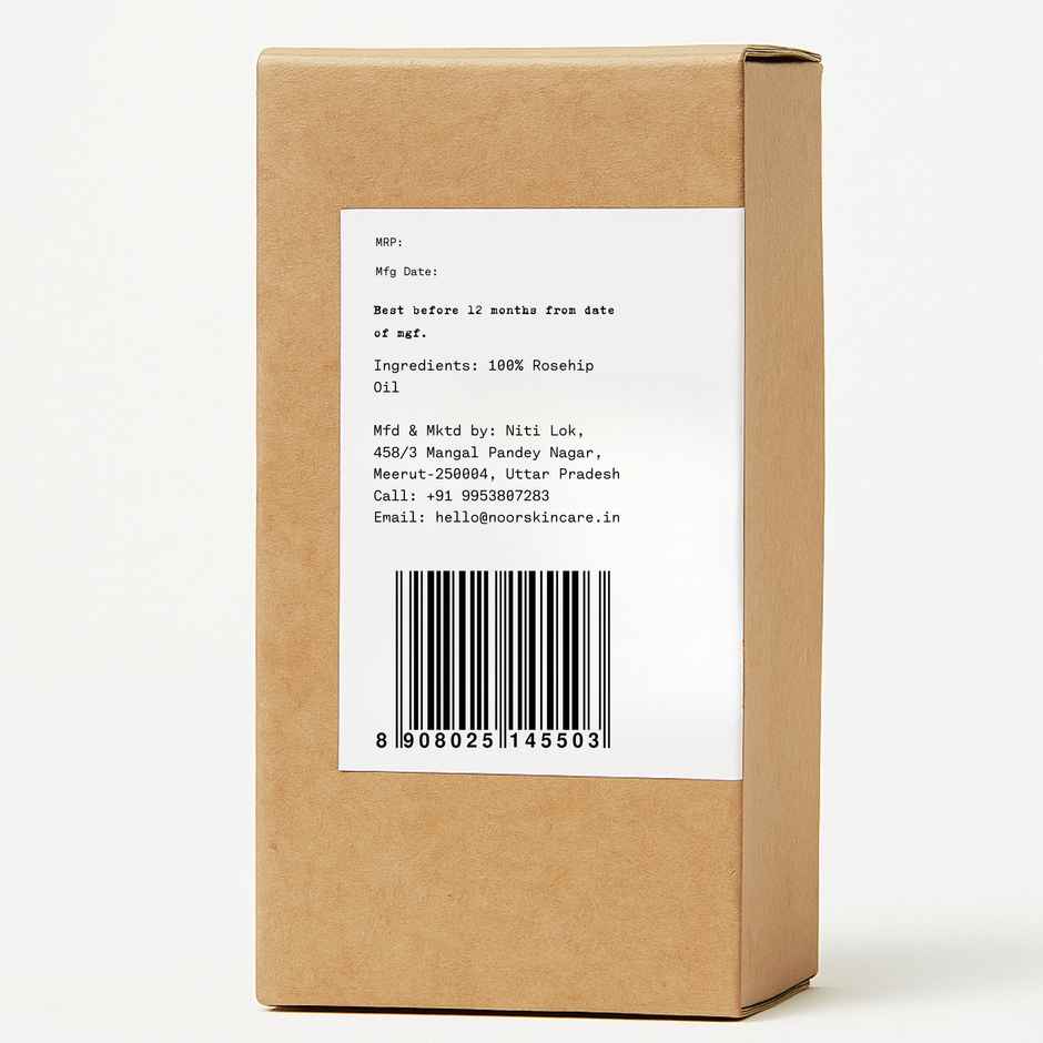 RAW ALCHEMY Cold Pressed Rosehip Face Oil