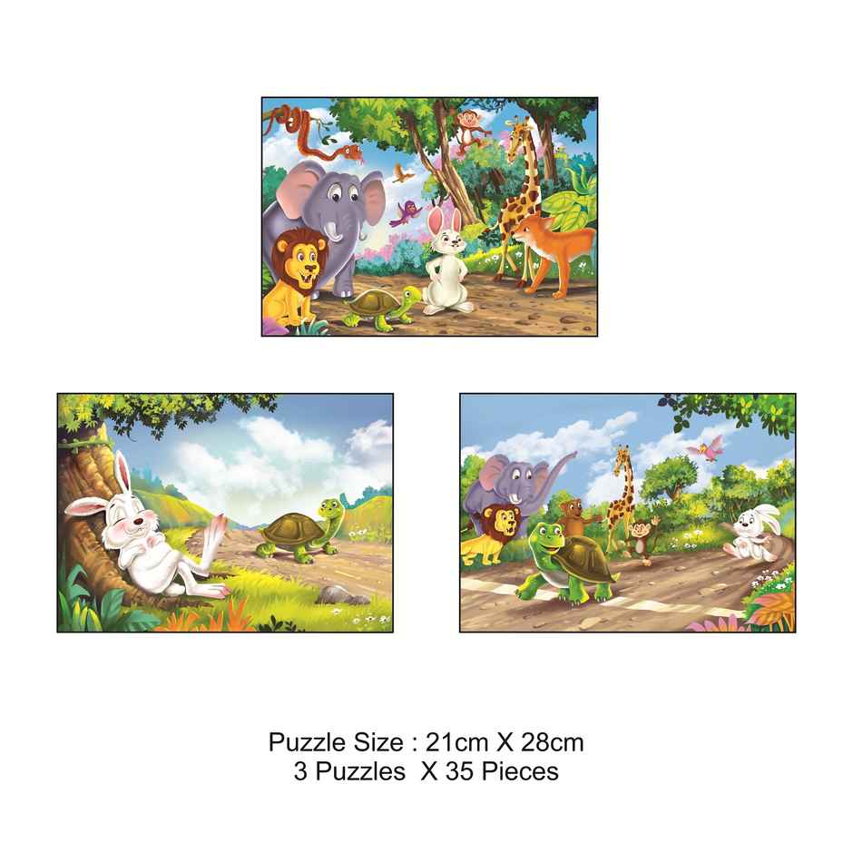 Ratna's Story Puzzle Hare & Tortoise