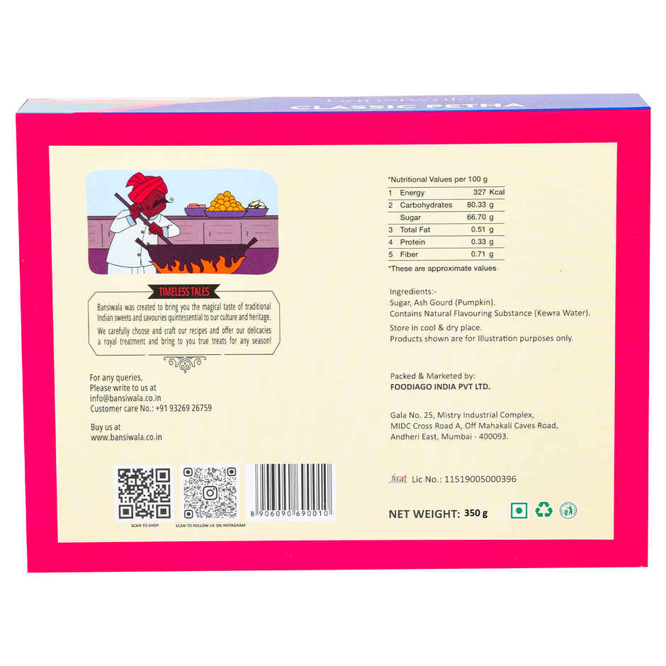 Bansiwala Classic Sukha Petha Combo