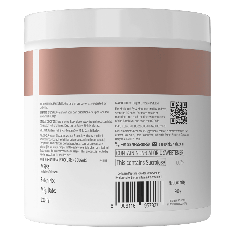 hk vitals Marine Collagen Supplement Watermelon 200g