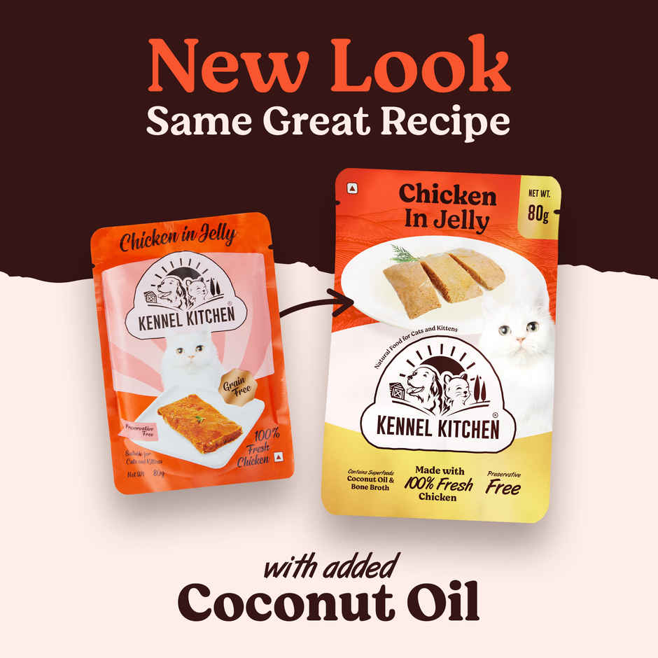 Kennel Kitchen Chicken In Jelly | Wet Cat Food