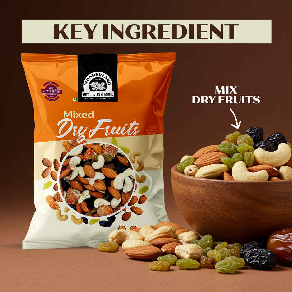 Wonderland Foods Punchmeva Dry Fruit Mix