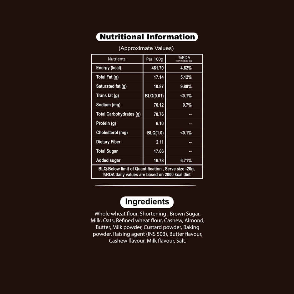 Let's Try Kaju Almond Cake Rusk With Goodness Of Milk & Atta