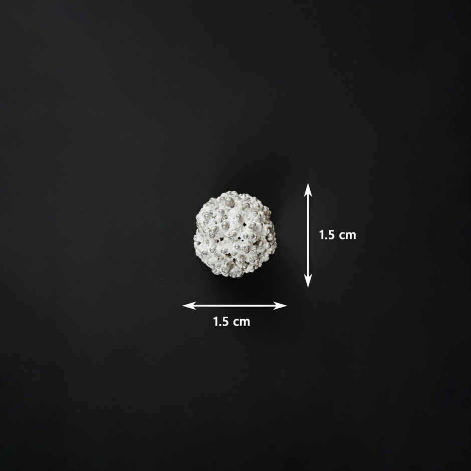 Pure Mercury Rudraksha Bead for Spiritual Use | Svasti