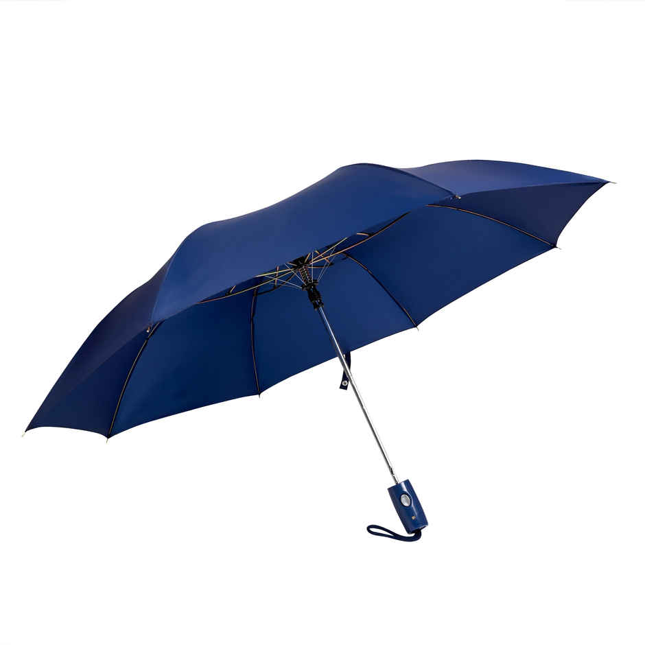 Fendo 21 inch 2 Fold Auto Open Umbrella (Navy Blue)