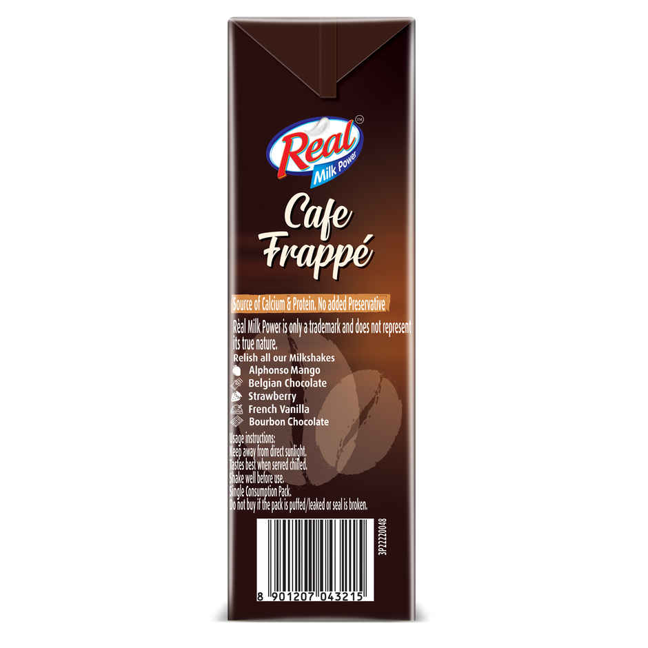Real Milkpower Cafe Frappe Moroccan Coffee
