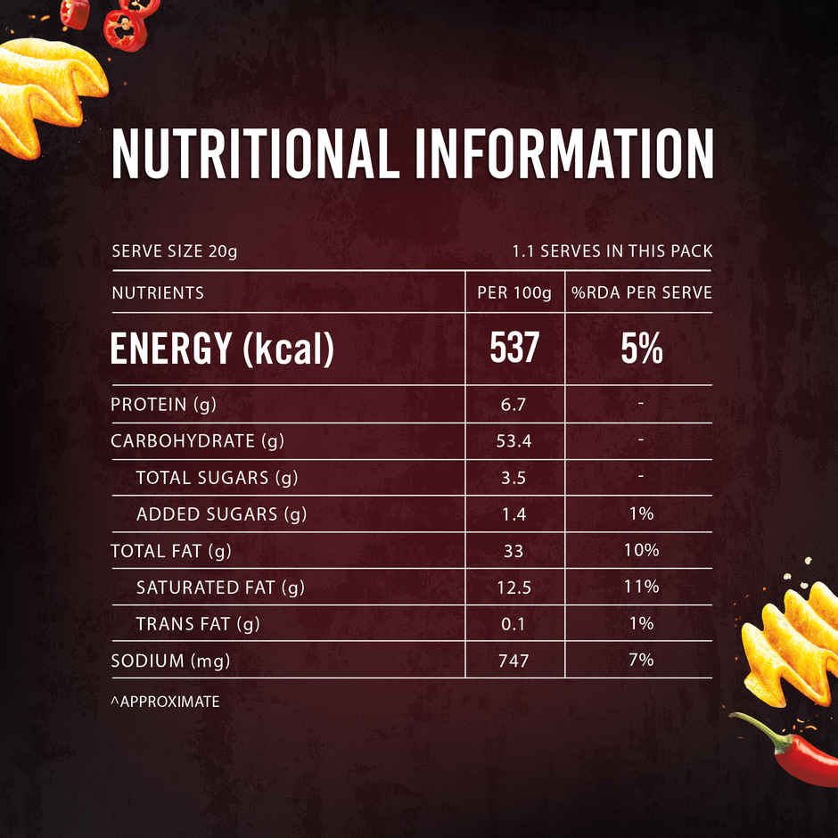 Lay's Maxx Macho Chilli Potato Chips
