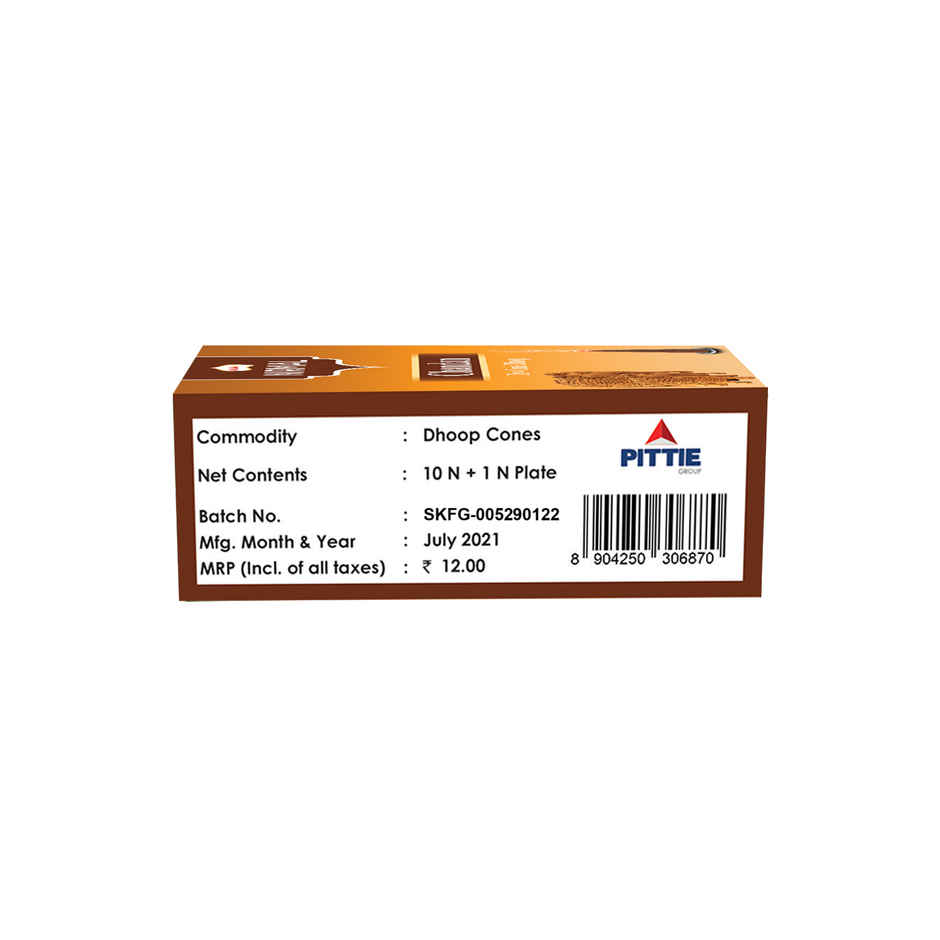 Shubhkart Nirmal Chandan Dry Cone Dhoop Combo