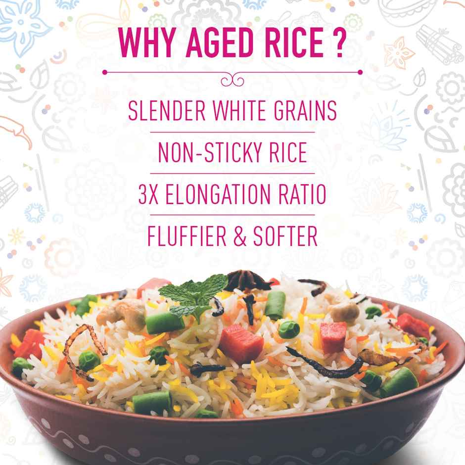 India Gate Raw And Aged Govindobhog Rice