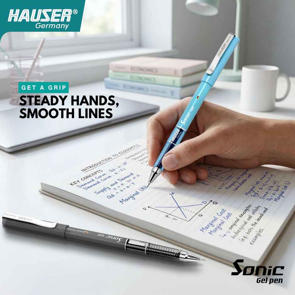 Haser Germany Sonic Gel Pack Of 5 (3 Blue+ 2 Black)