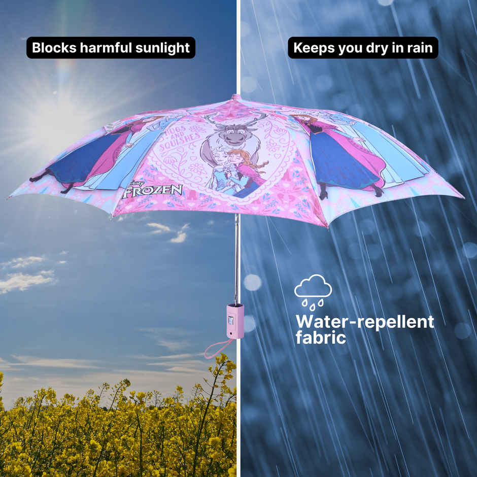 Citizen Auto Folding Kids Umbrella Frozen Print | 21 Inch | 3 Fold