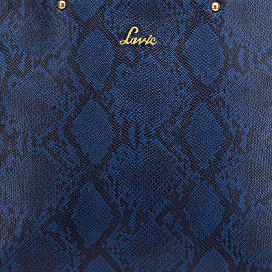 Lavie Women's Python Malgana Large Tote Handbag | Blue
