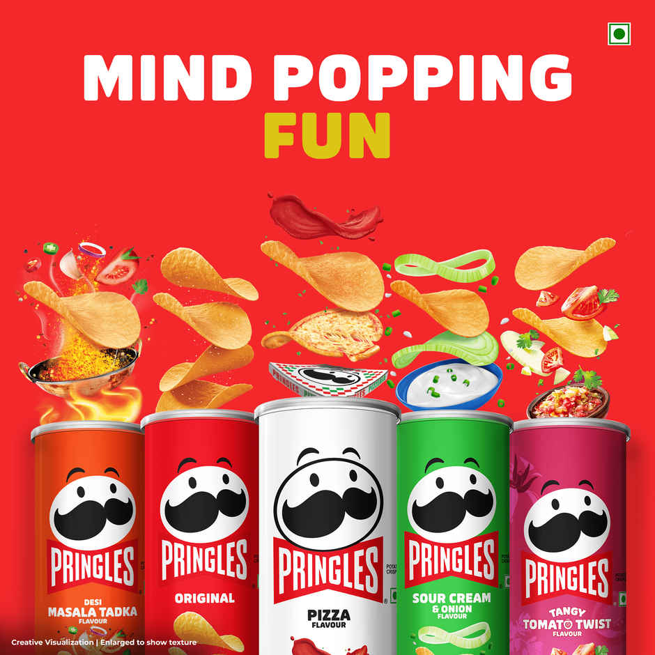 Pringles Potato Chips Pizza Flavour