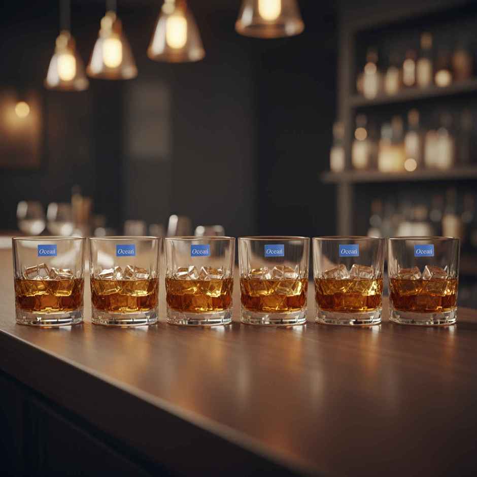 Connexion Whisky Glass | 6 pcs | 350 ml | Ocean Glassware