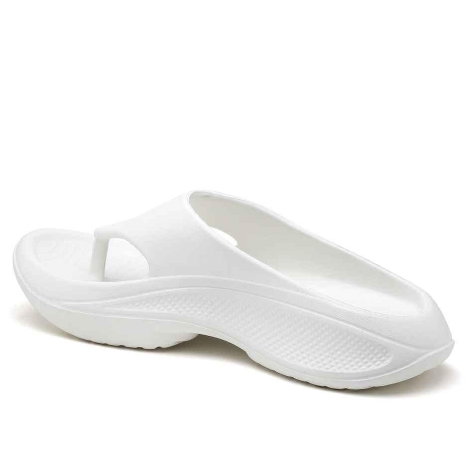 Asian Safari-01 Men Slippers Off White (Size-6)