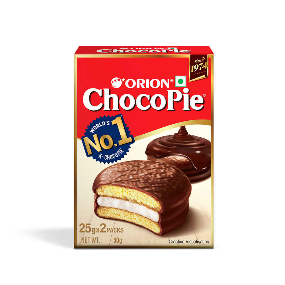 Orion Choco Pie Chocolate Coated Soft Biscuits Combo