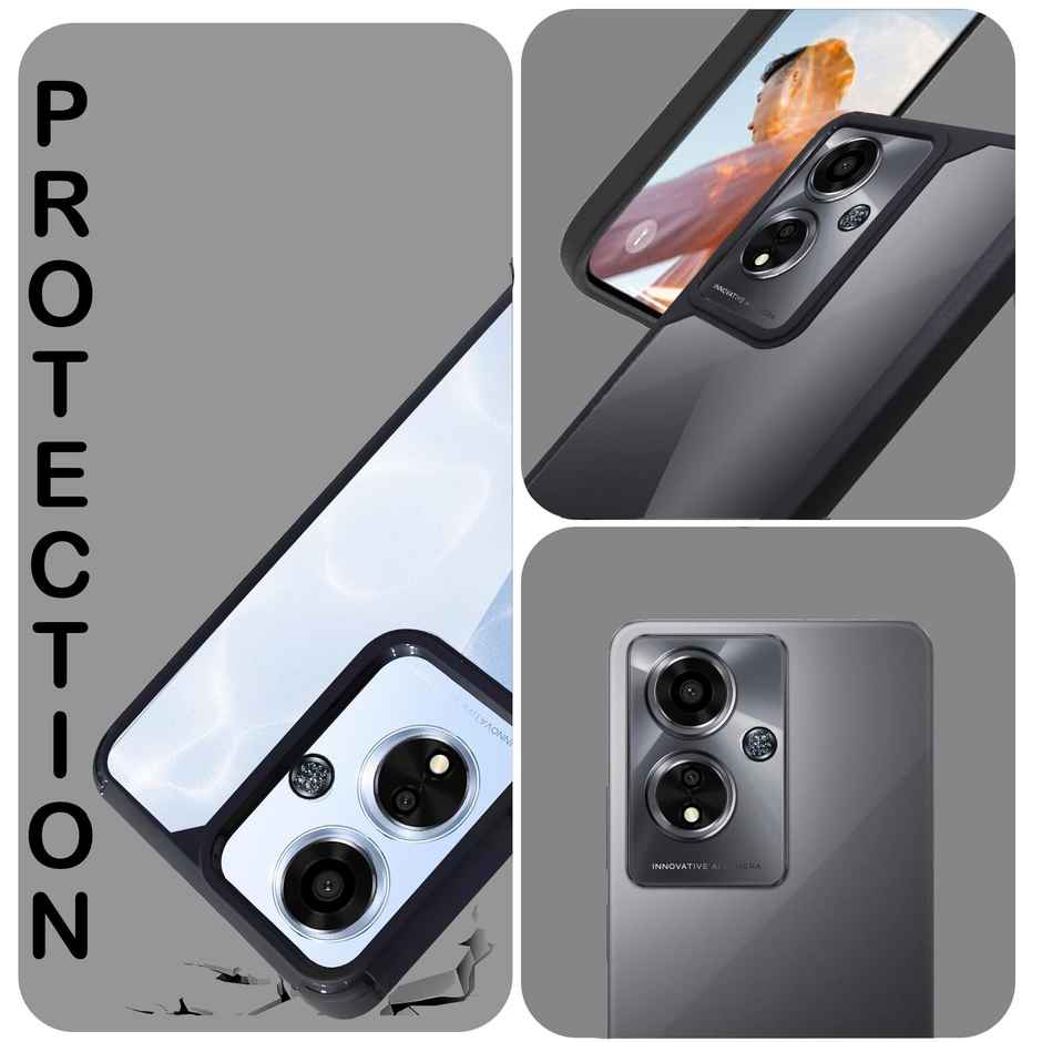 Artistque Case for Oppo A59 5g TPU Back Cover - Transparent Shockproof