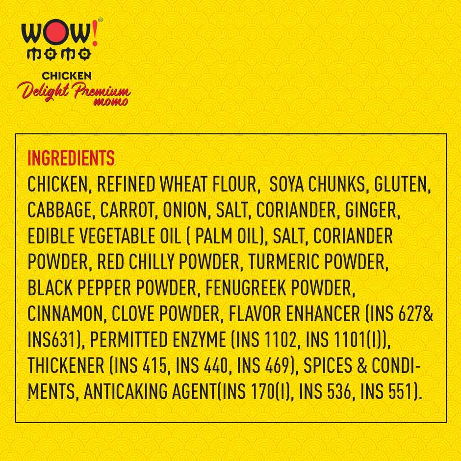 Wow! Momo Chicken Delight Premium Momos
