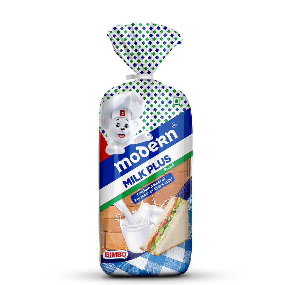 Kissan Mixed Fruit Jam(200gms) & Modern Milk Plus Bread(350gms) Combo