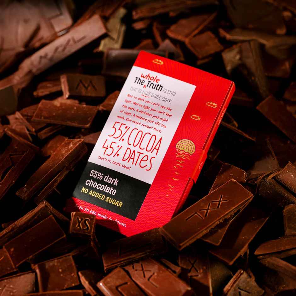 The Whole Truth 55% Dark Chocolate | Rich & Chocolatey
