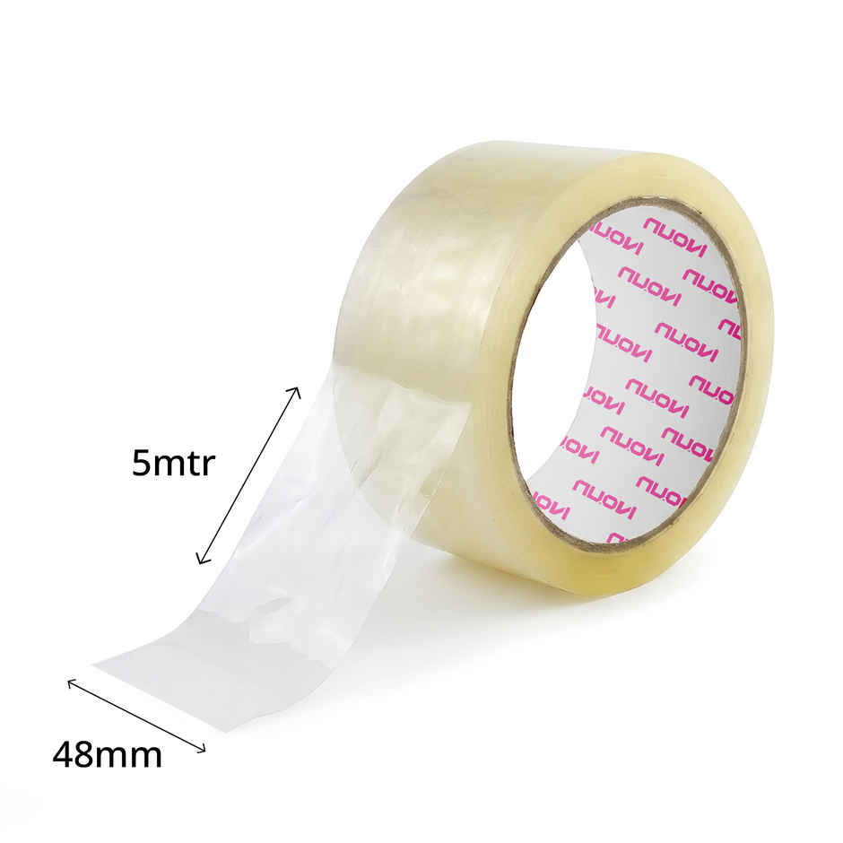 Ondesk Essentials Bopp 42 Microns Transparent Tape 2Inch X 65Mtr