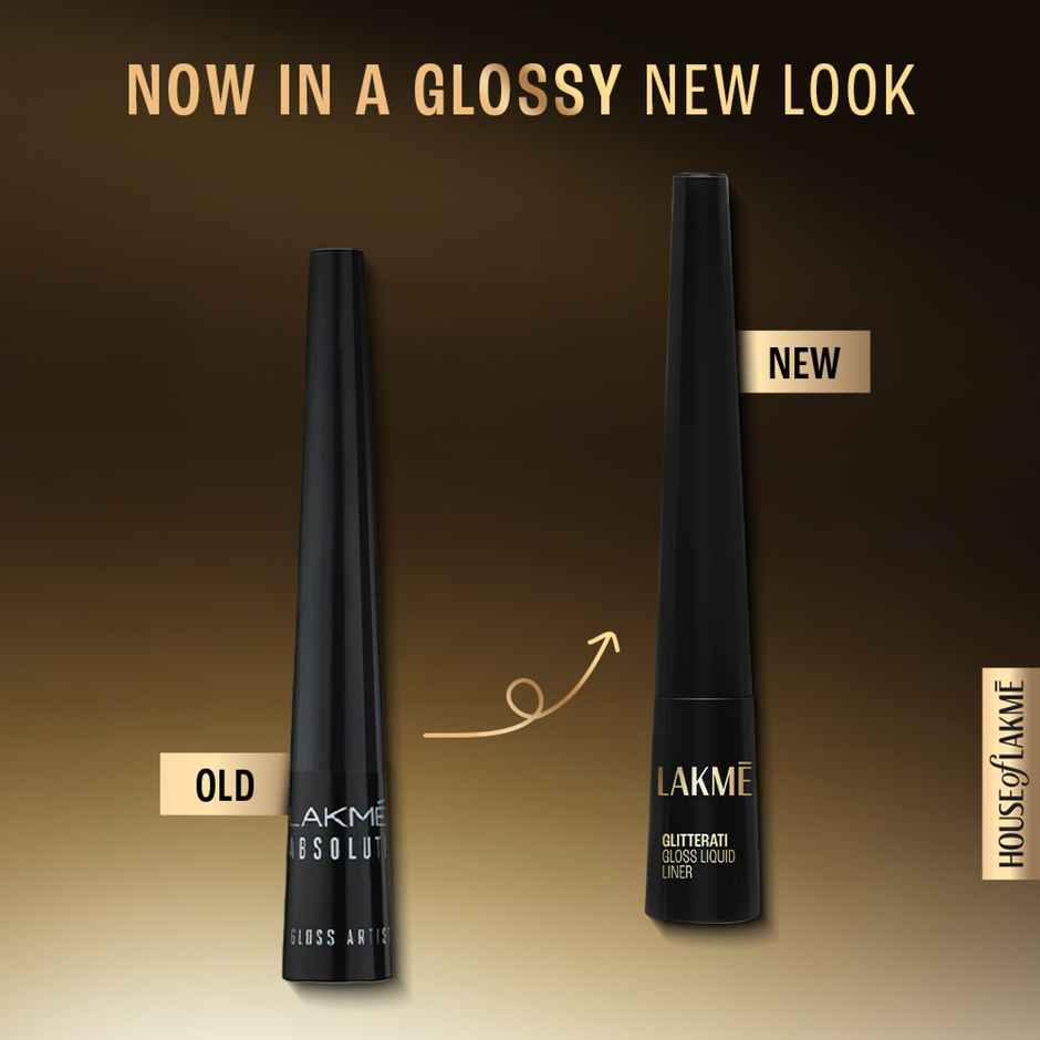 Lakme Absolute Gloss Artist Eye Liner - Black