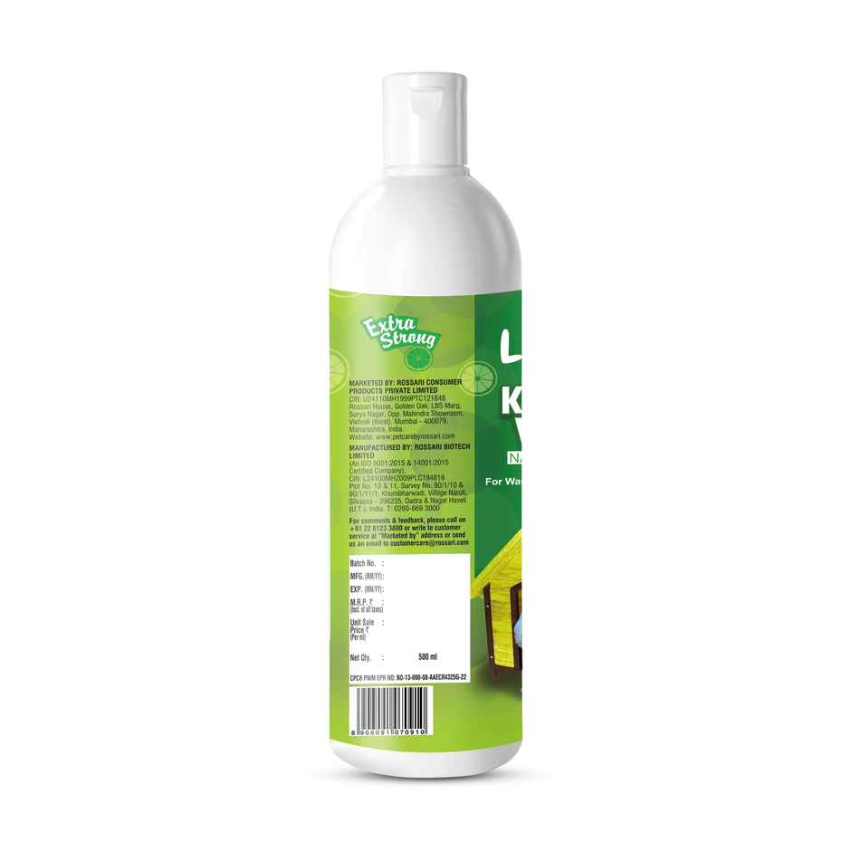 Lozalo Kennel Wash Liquid for Dog Kennel Flooring Pet Shops Clinics Salons Green