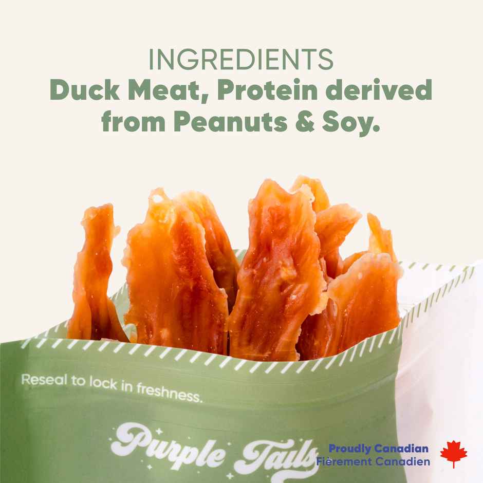 Purple Tails Duck Jerky Dog Treat