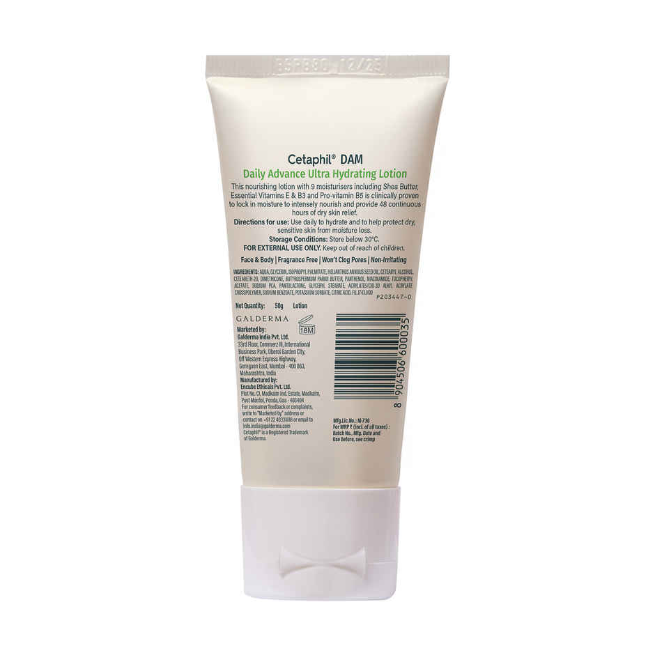 Cetaphil DAM Daily Advance Ultra Hydrating Lotion