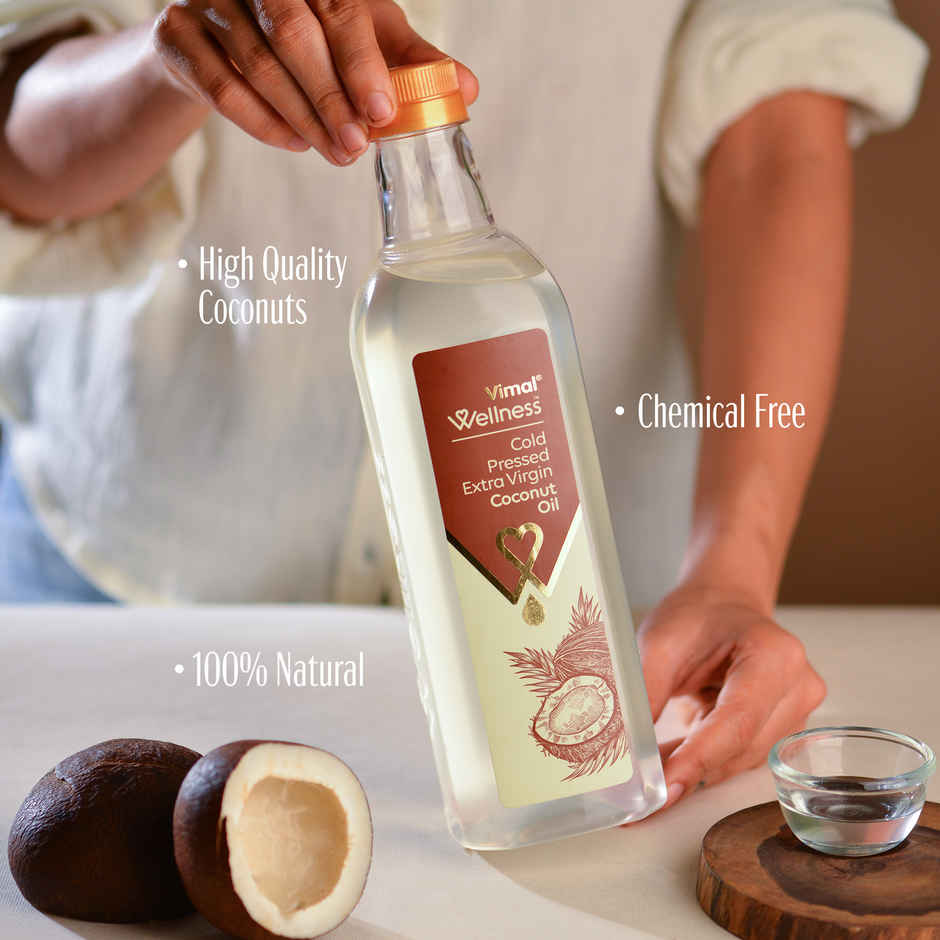 Vimal Oil Extra Virgin Coconut Cold Pressed Oil | Multipurpose
