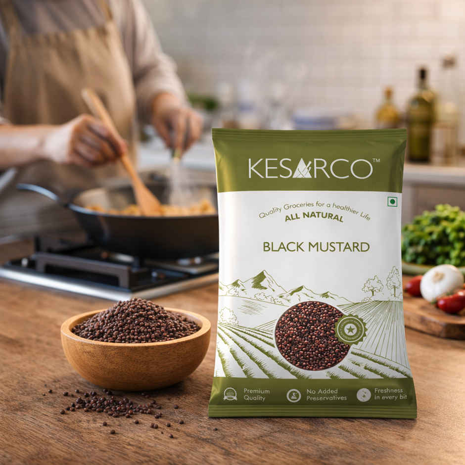 KESARCO Black Mustard Seeds