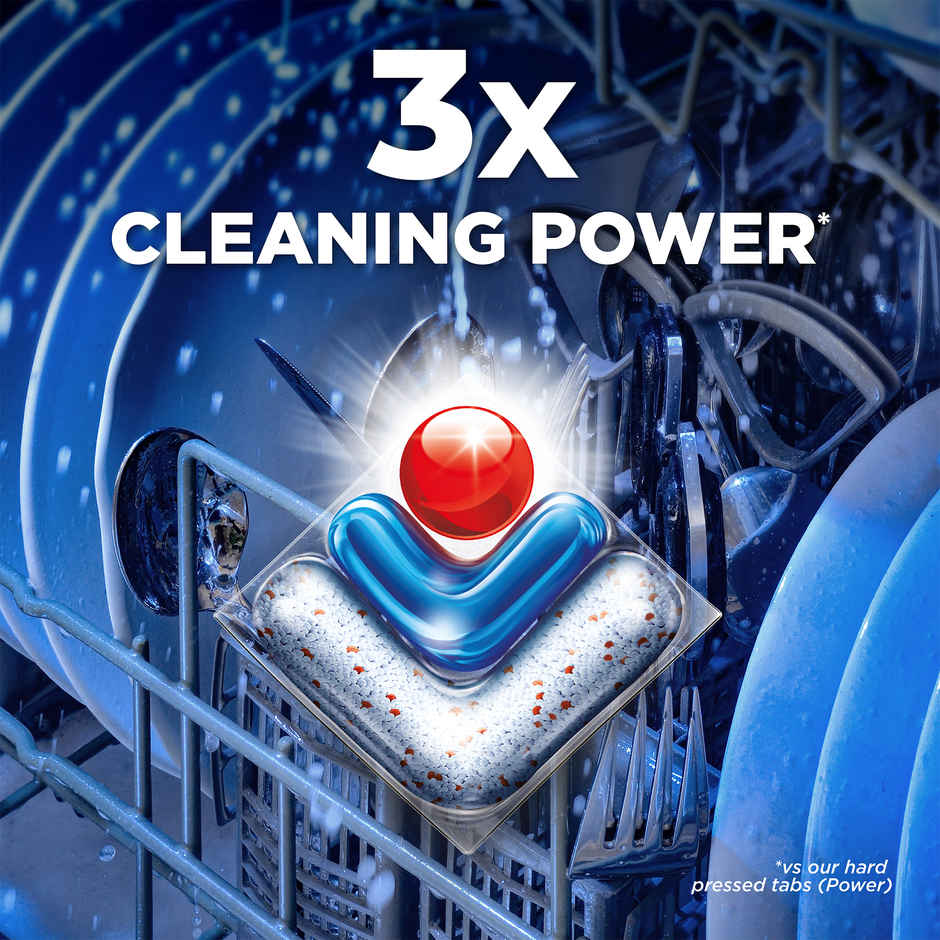 Finish Powerball Ultimate Plus Dishwasher Tablets | Best ever Clean & Shine