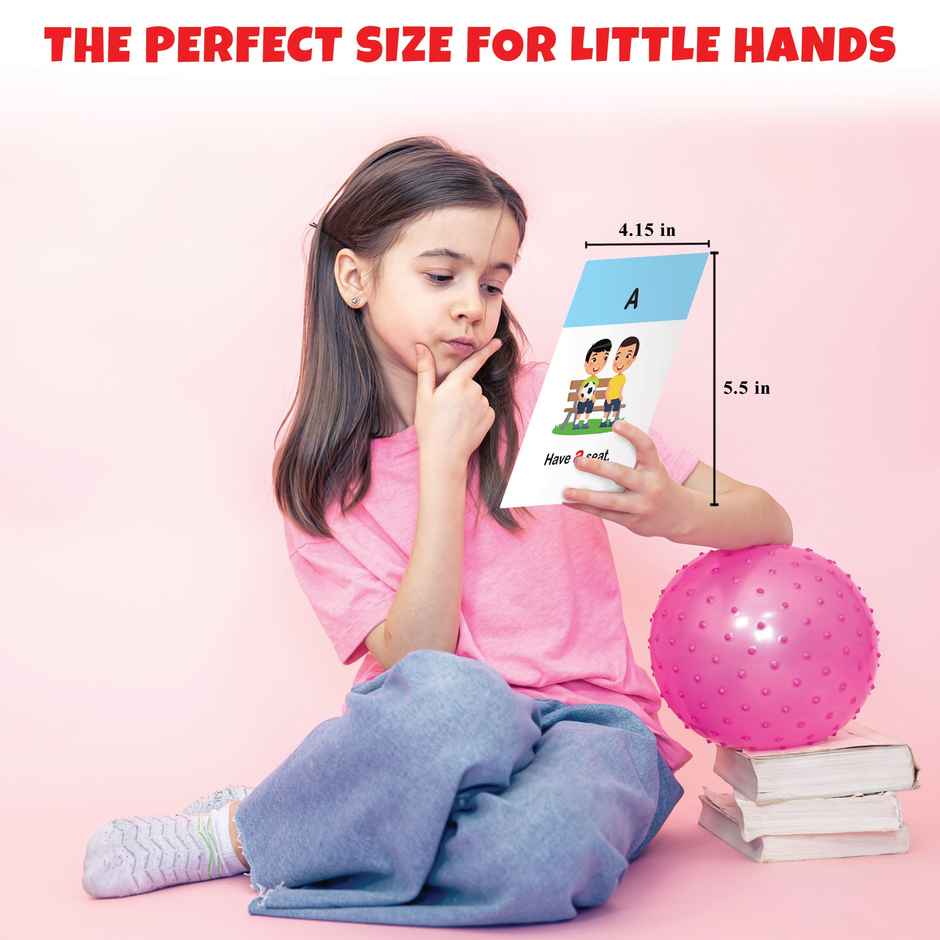 Little Berry Sight Words & Sentences Flash Cards For Kids (32 Cards) | Fun & Early Learning - Lb9